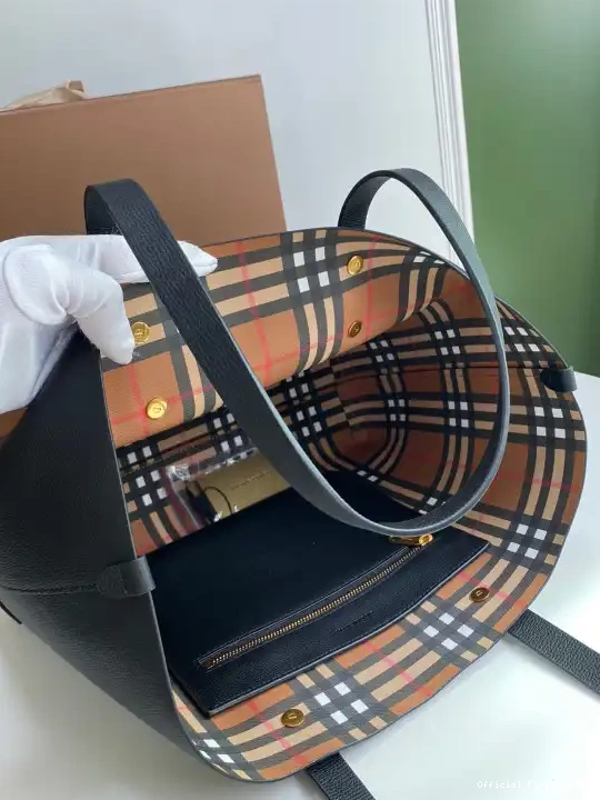 Official FirstBag Ru BURBERRY bag-35*12*29CM Tote 0501